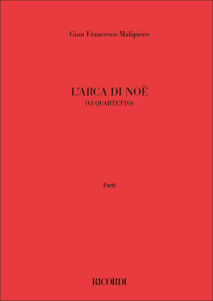 L' Arca Di Noe (Vi Quart.)